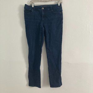 Chico's So Slimming Dark Wash High Rise Jeans Stretch